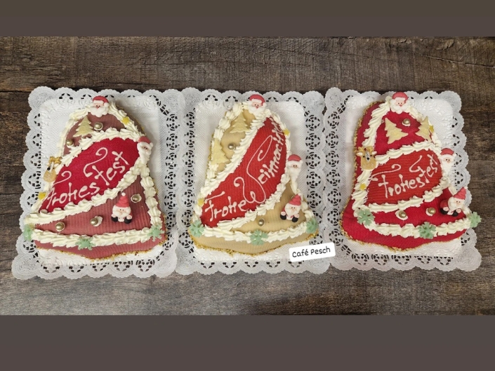 Frohe Weihnachts-Torte